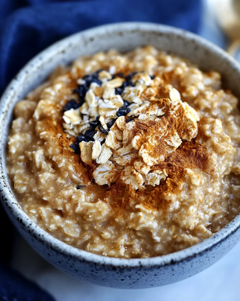 Quick Easy Overnight Steel-Cut Oats shot