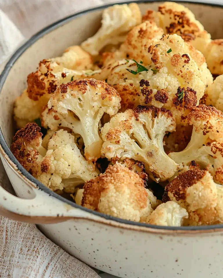 Homemade Easy Roasted Frozen Cauliflower photo