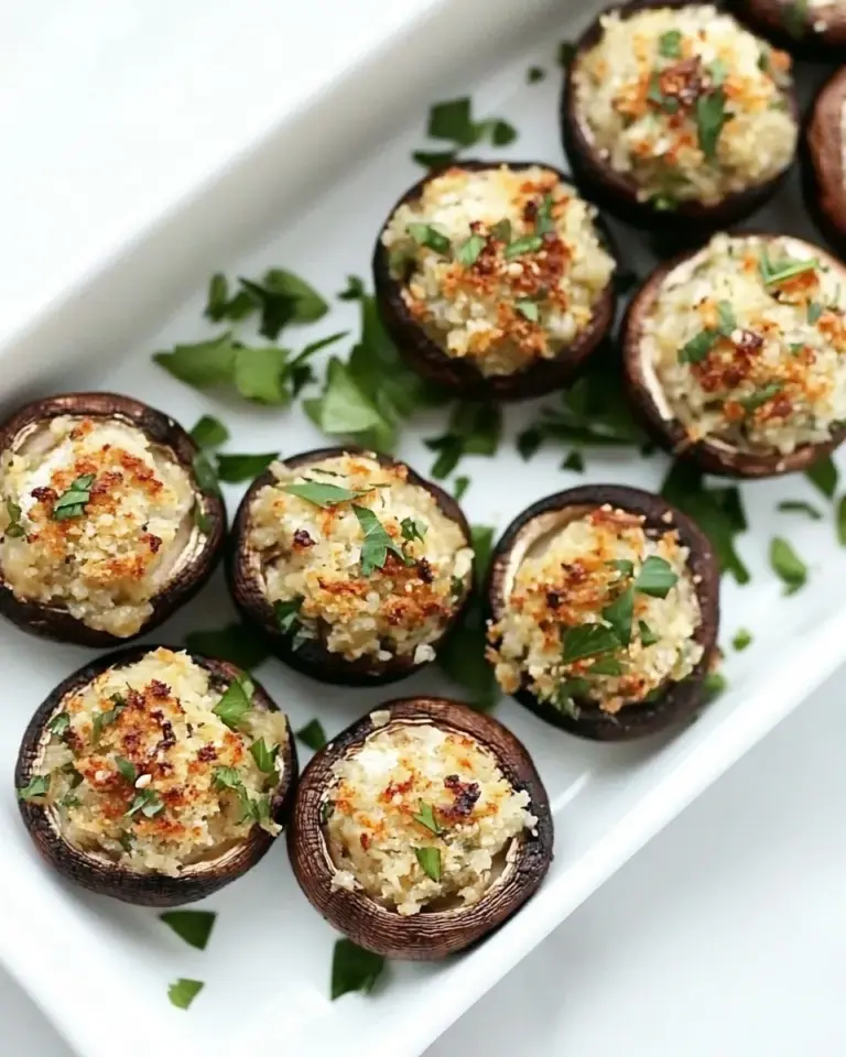 Homemade Easy Stuffed Mushrooms photo