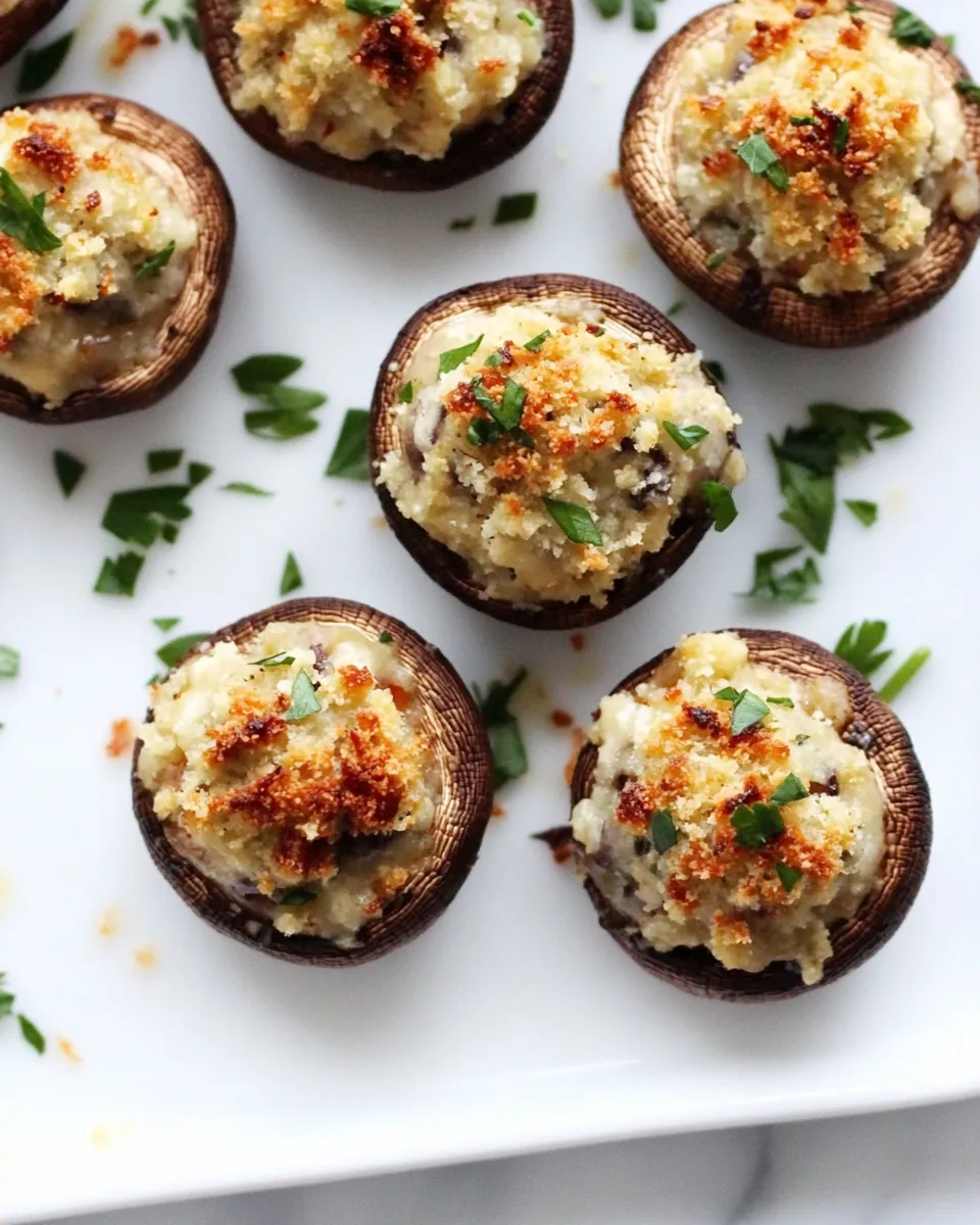 Classic Easy Stuffed Mushrooms image