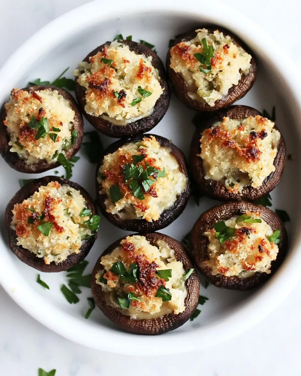 Delicious Easy Stuffed Mushrooms recipe photo