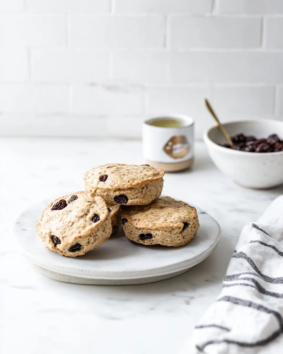 Classic Easy Whole wheat English muffins with raisins image