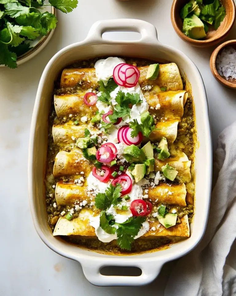 Homemade Enchiladas Verdes photo