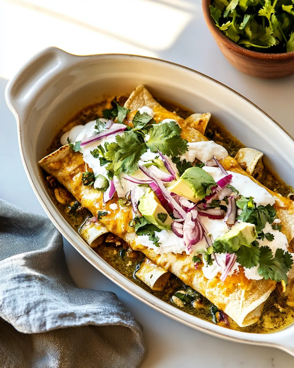 Classic Enchiladas Verdes image