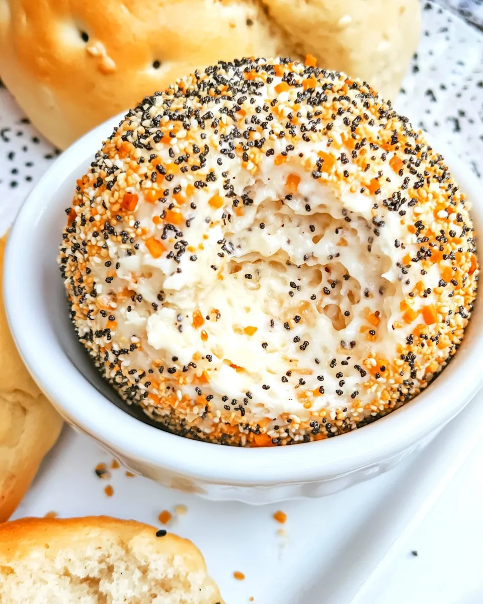 Easy Everything Bagel Seasoning Cheese Ball recipe photo