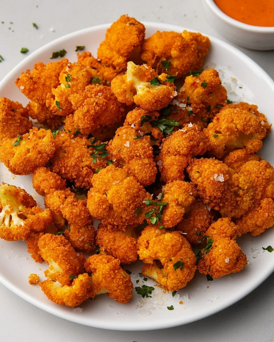 Easy Everything You Need to Know About Air Fried Cauliflower: Calories, Nutrition, and Step-by-Step Recipe recipe photo