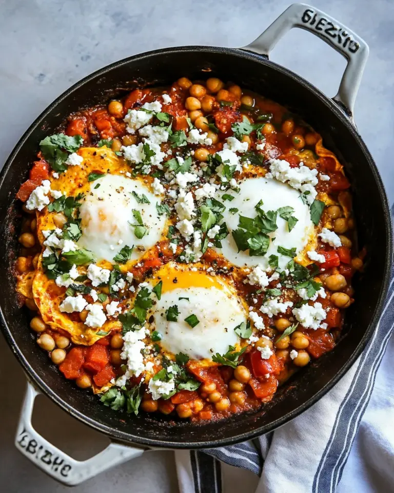 Homemade Feta Chickpea Shakshuka photo