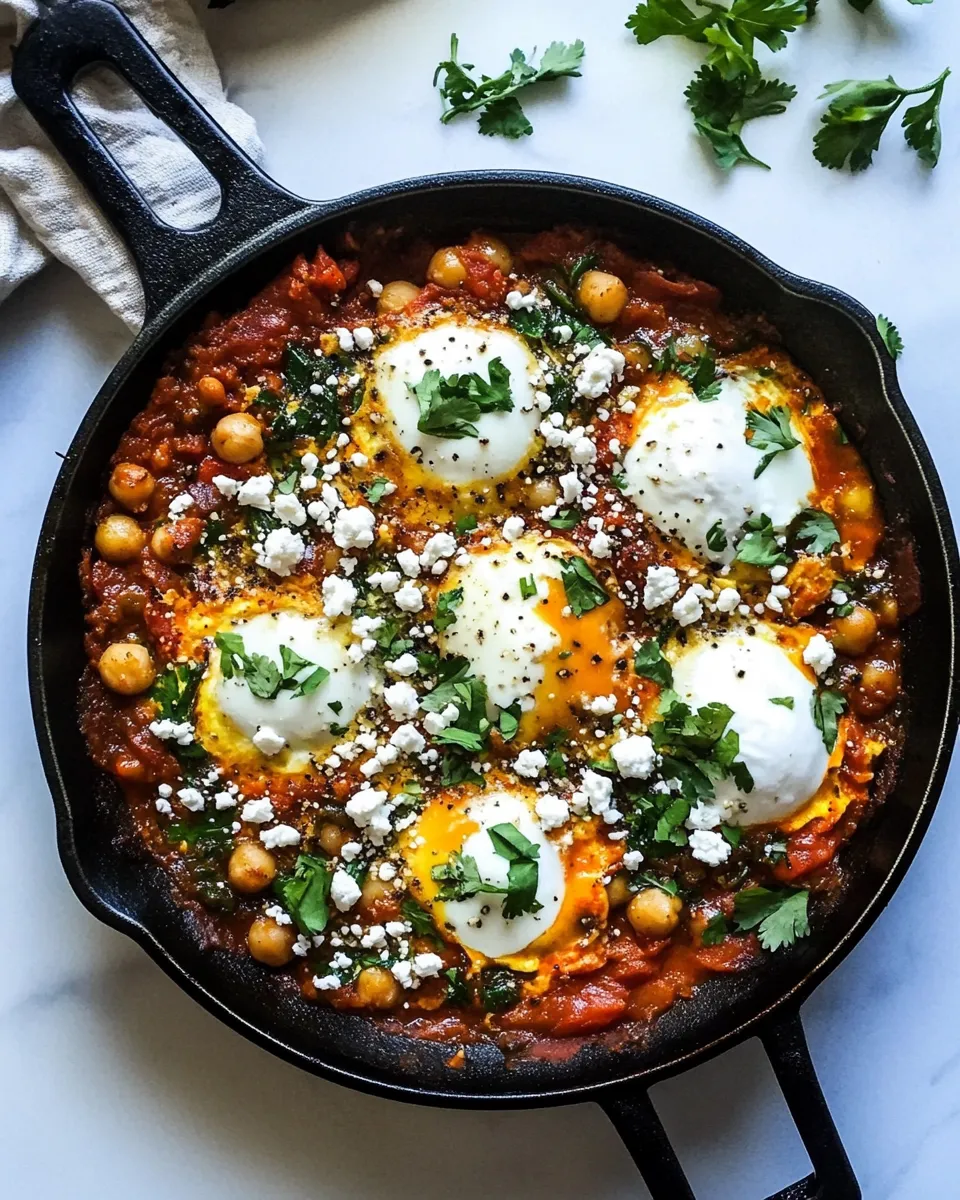 Classic Feta Chickpea Shakshuka image