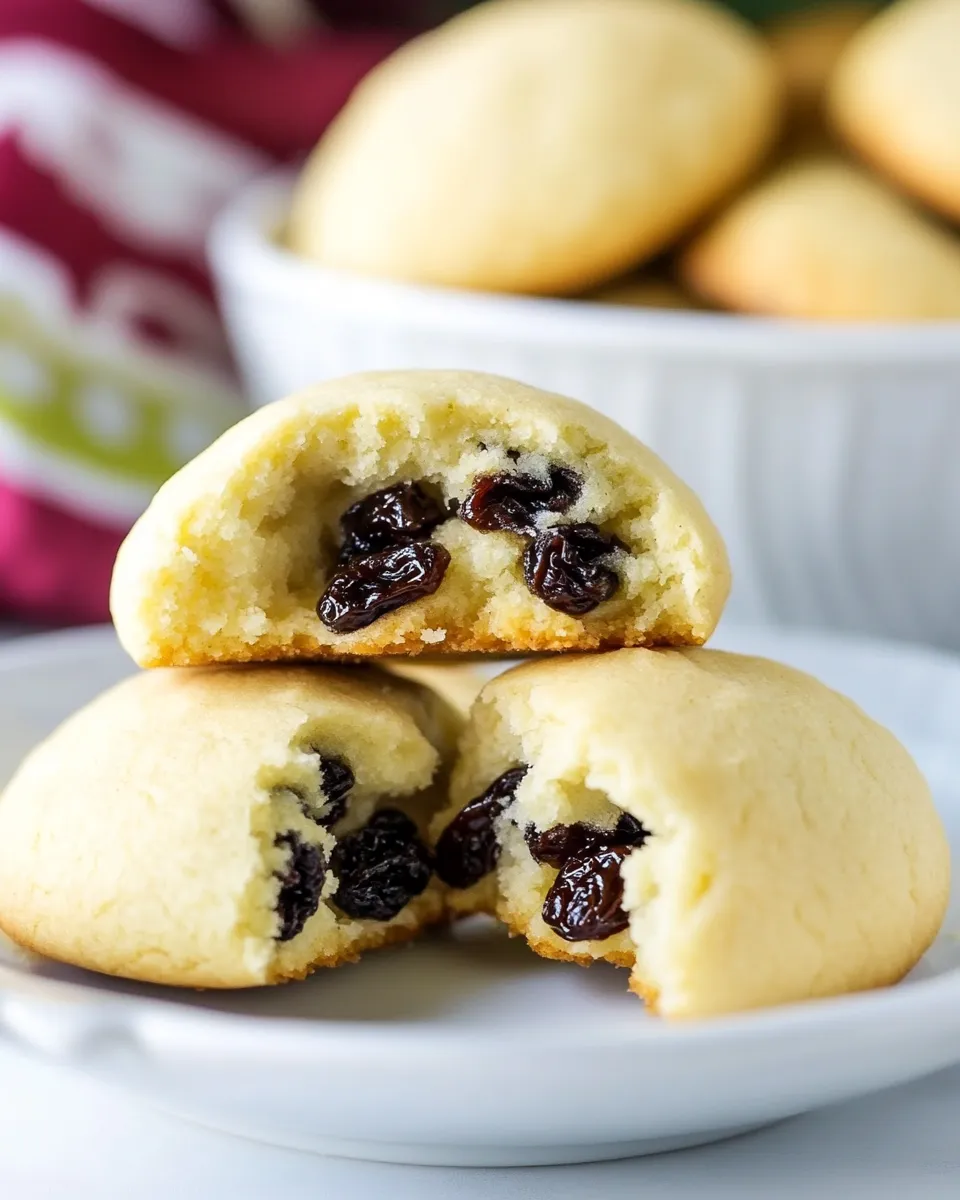 Easy Filled Raisin Cookies recipe photo