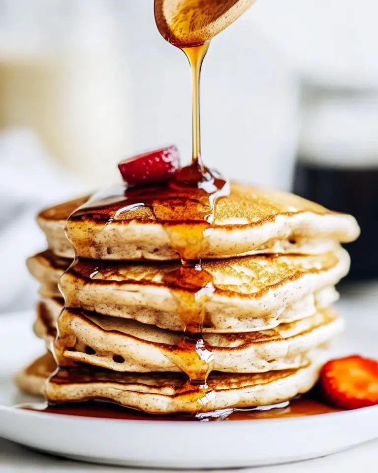 Homemade Fluffy Whole Wheat Pancakes photo