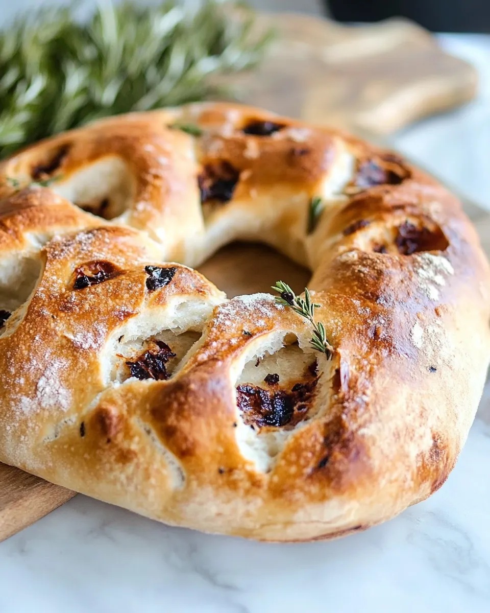 Easy Fougasse recipe photo