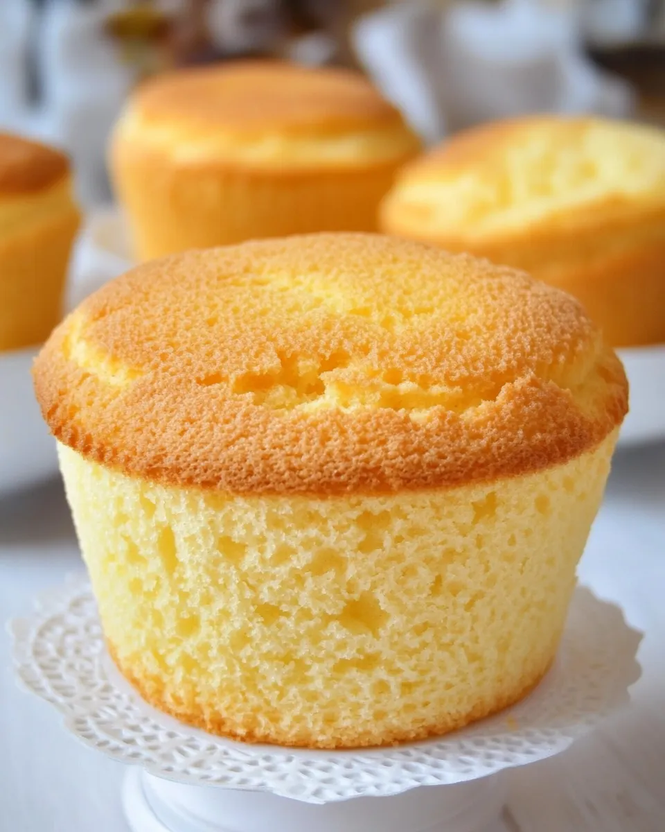 Classic French Cupcakes (Brioche) Recipe image