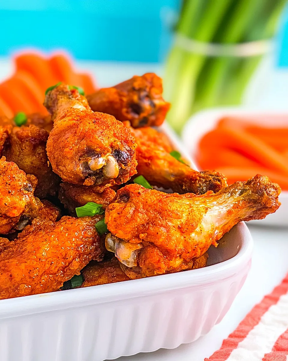 Delicious Frozen Chicken Wings In The Air Fryer image
