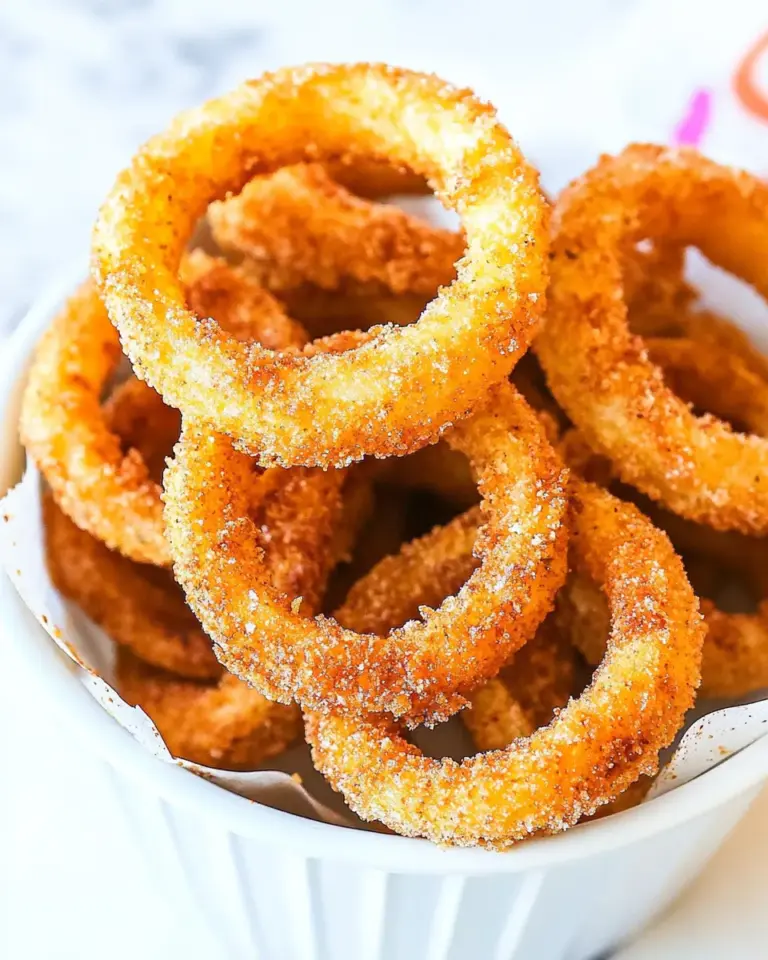 Easy Frozen Onion Rings In The Air Fryer photo