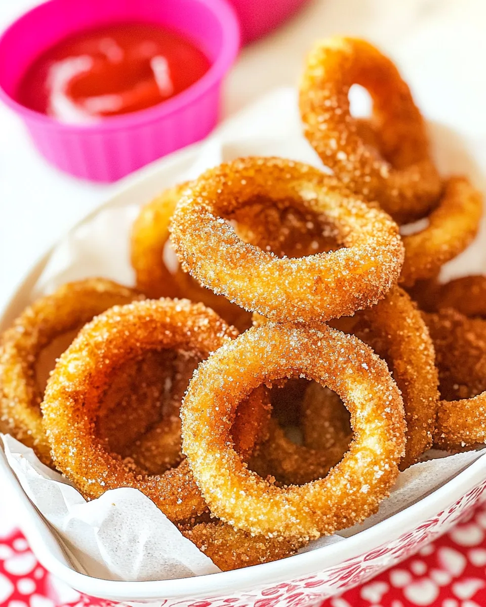 Delicious Frozen Onion Rings In The Air Fryer image