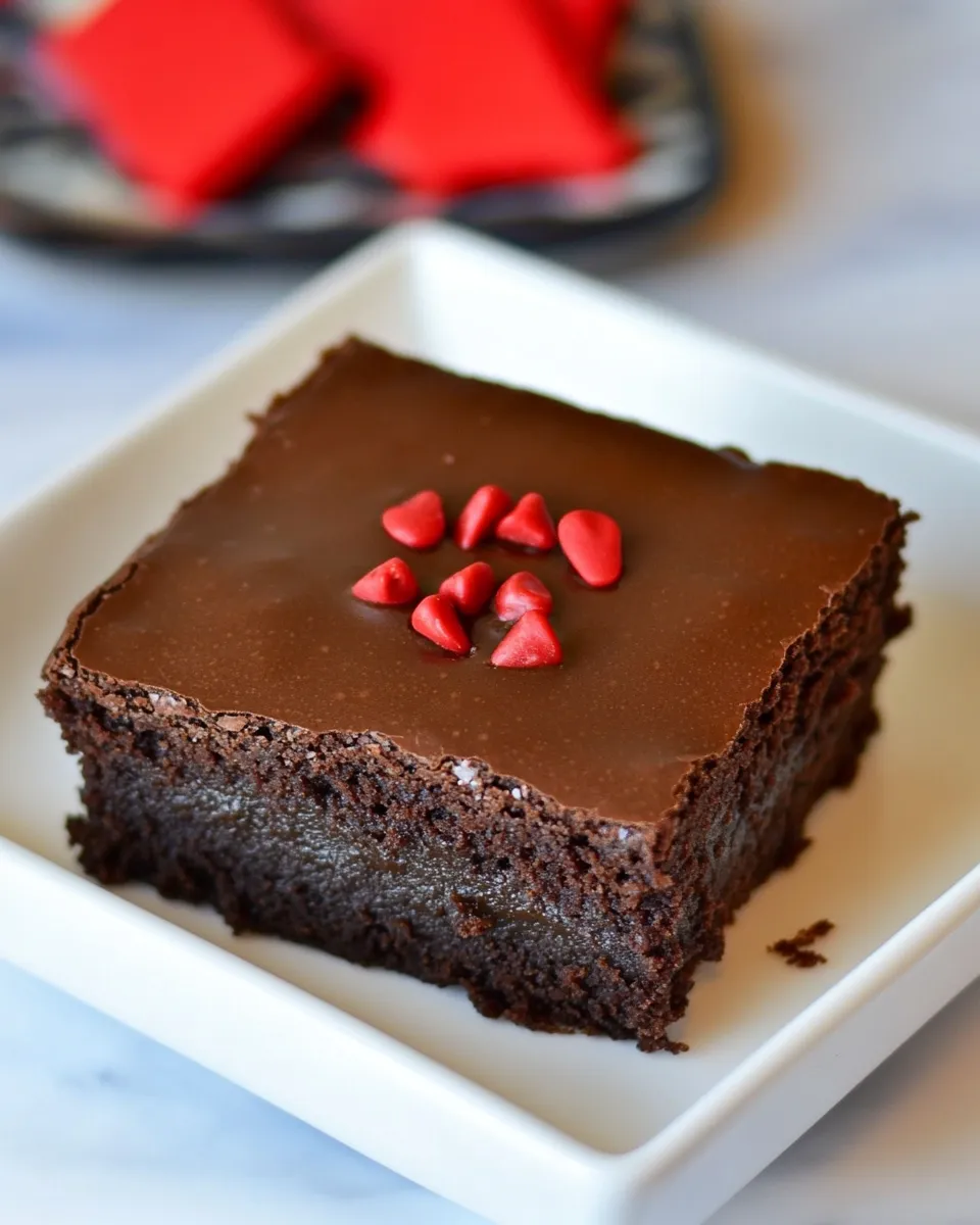 Easy Ganache Topped Truffle Brownies photo