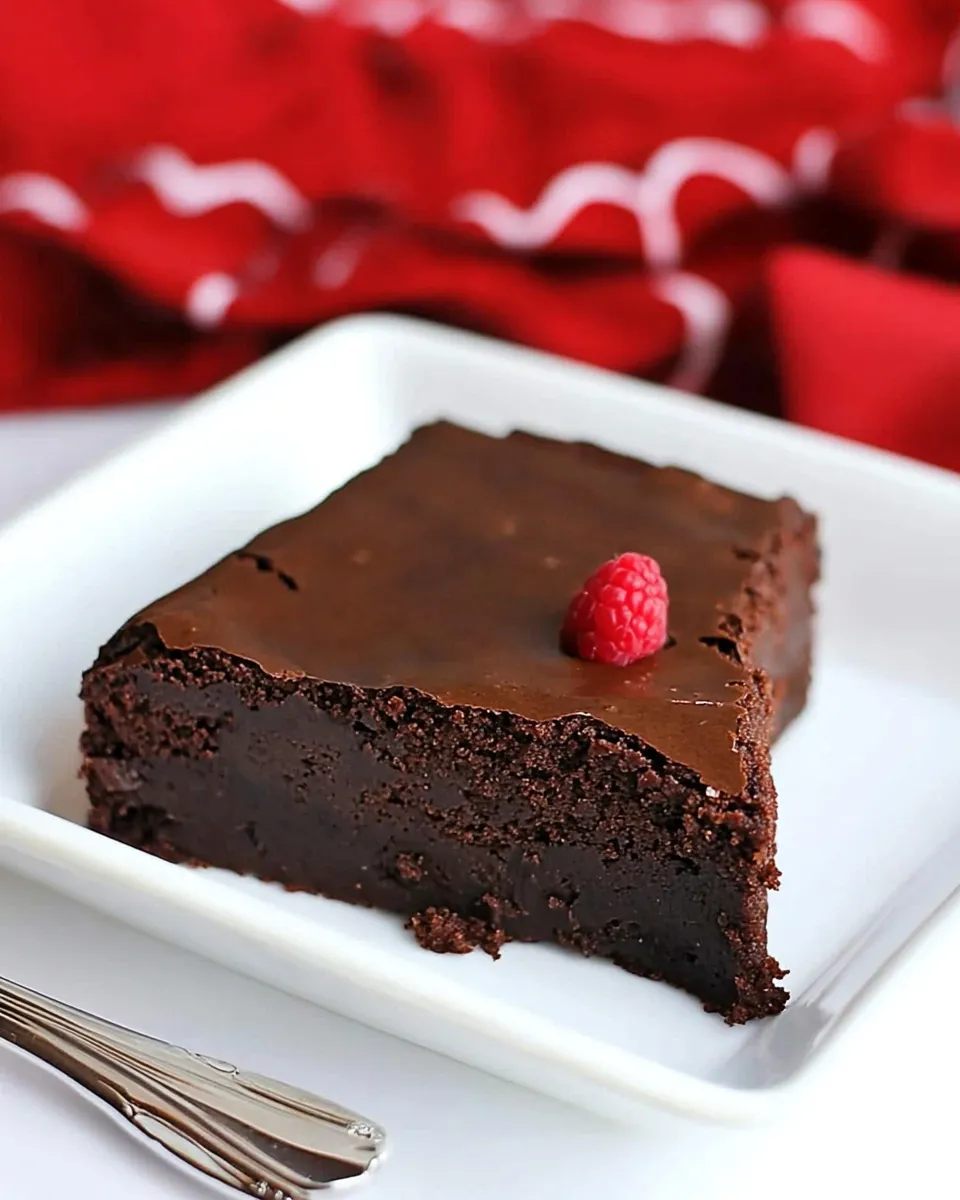 Delicious Ganache Topped Truffle Brownies image