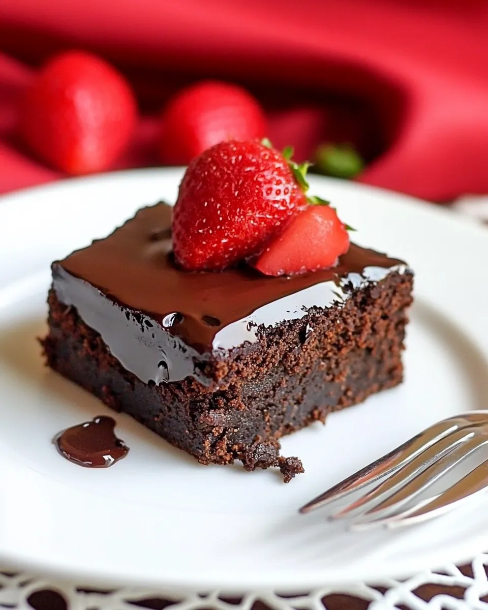 Best Ganache Topped Truffle Brownies dish photo