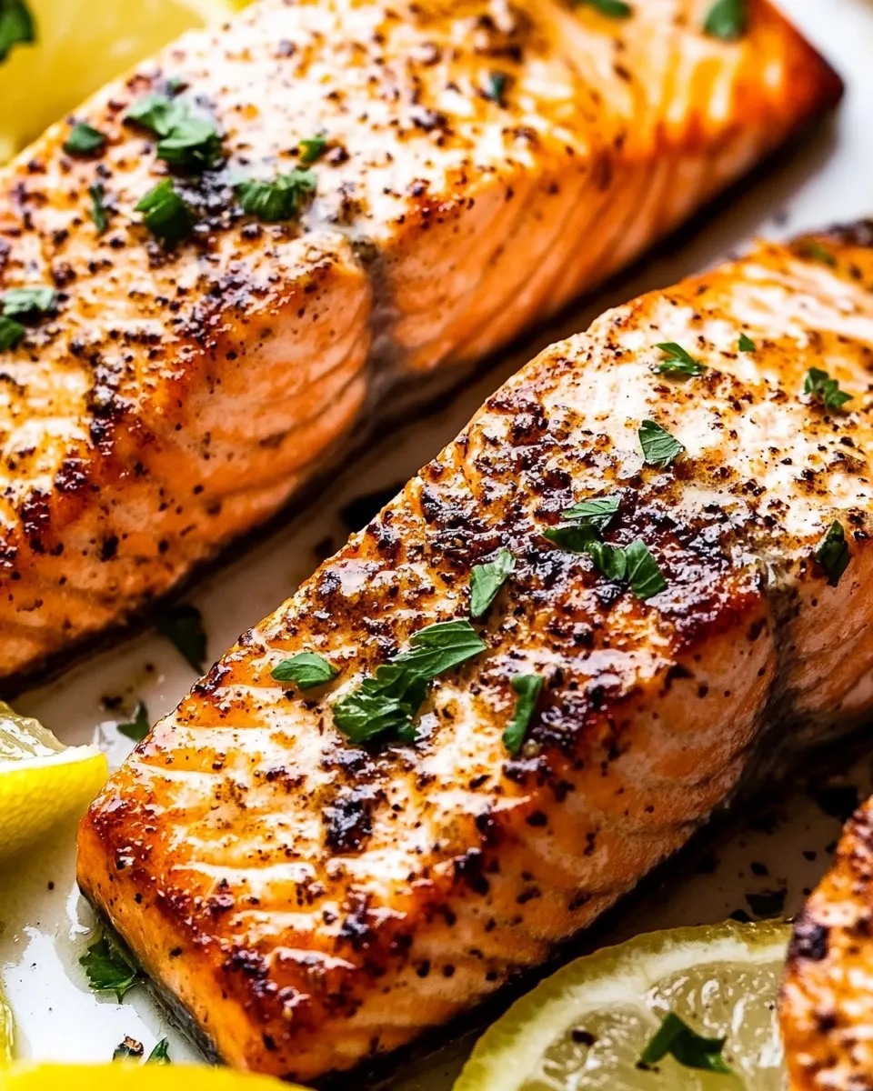 Homemade Garlic Butter Salmon recipe photo