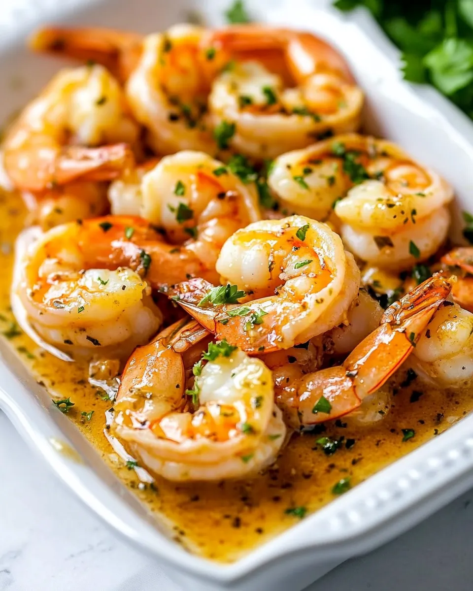 Tasty Garlic Butter Shrimp dish photo