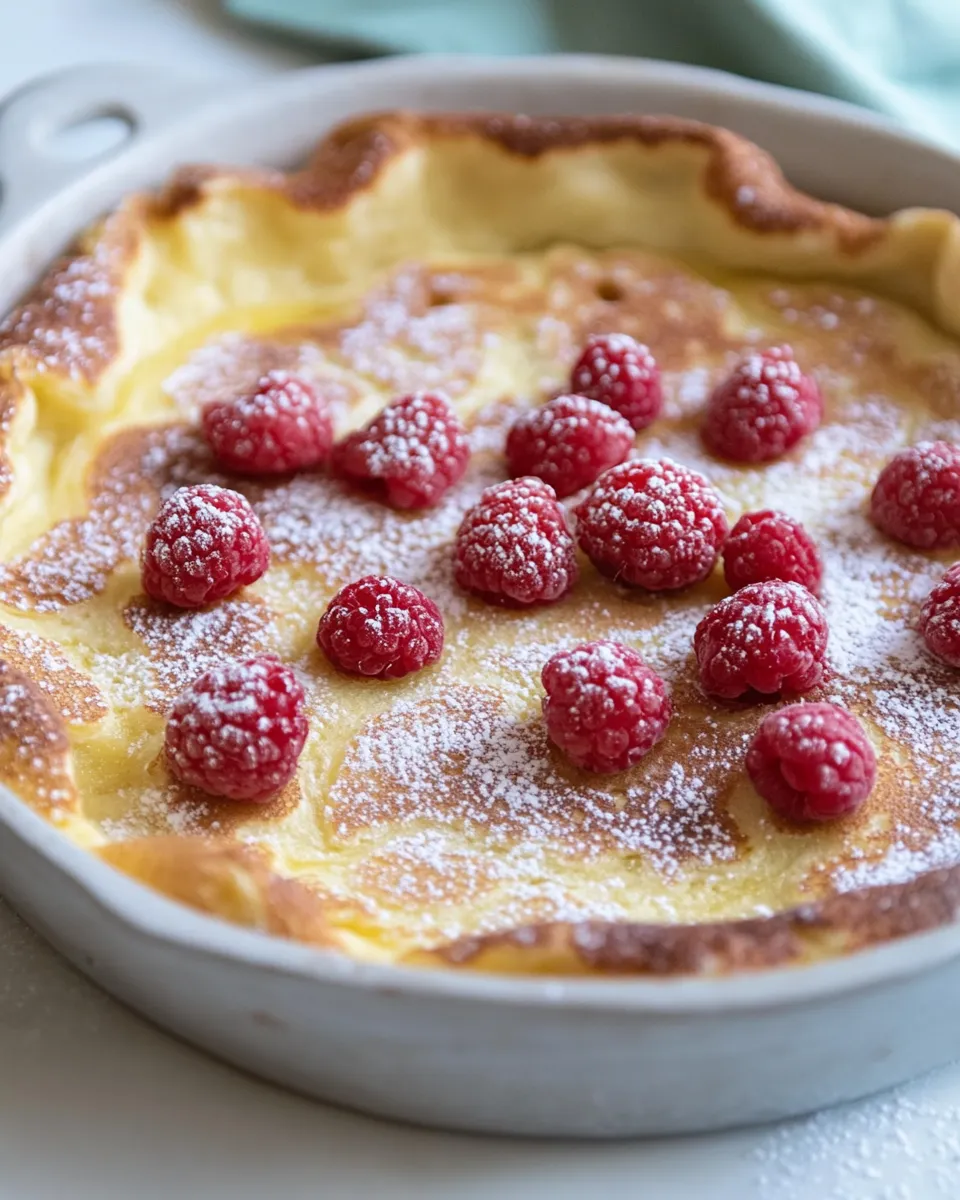 Easy German Pancakes (Dutch Baby) recipe photo