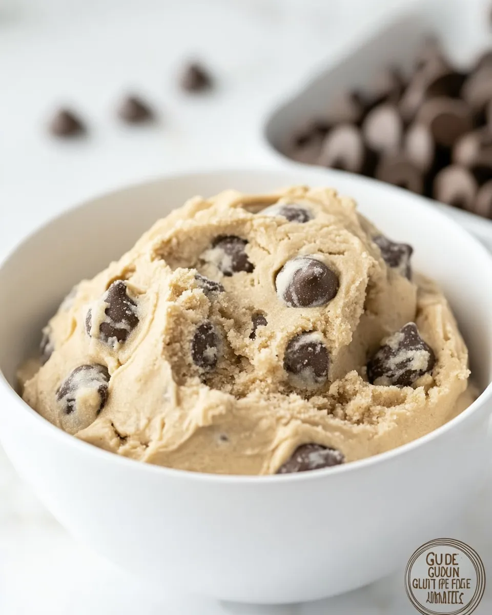 Homemade Gluten-Free Cookie Dough photo