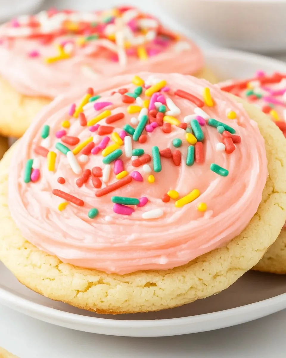 Easy Gluten Free Lofthouse Cookies recipe photo
