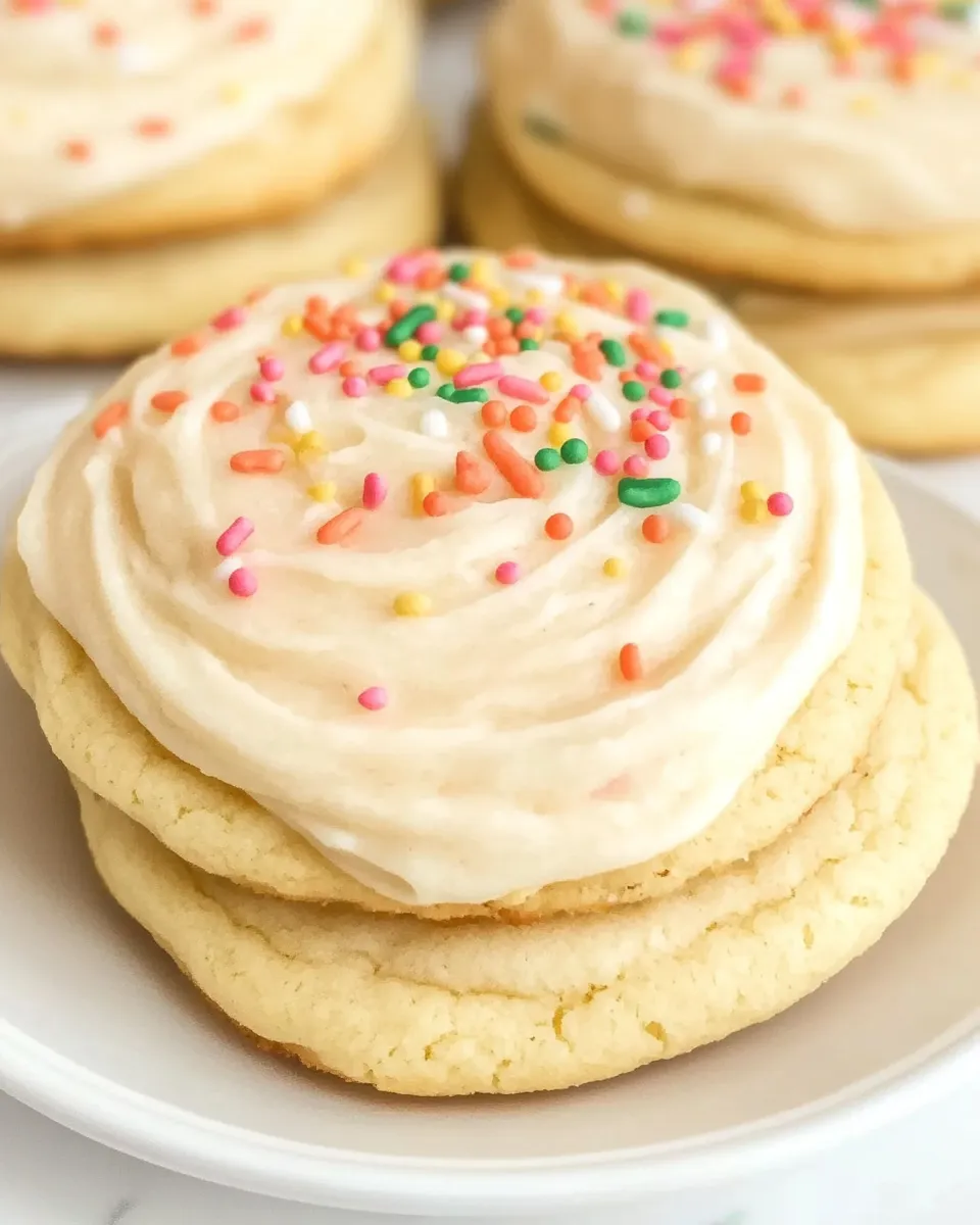 Delicious Gluten Free Lofthouse Cookies shot