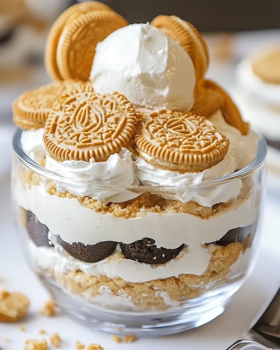 Homemade Golden Oreo Dream Salad photo