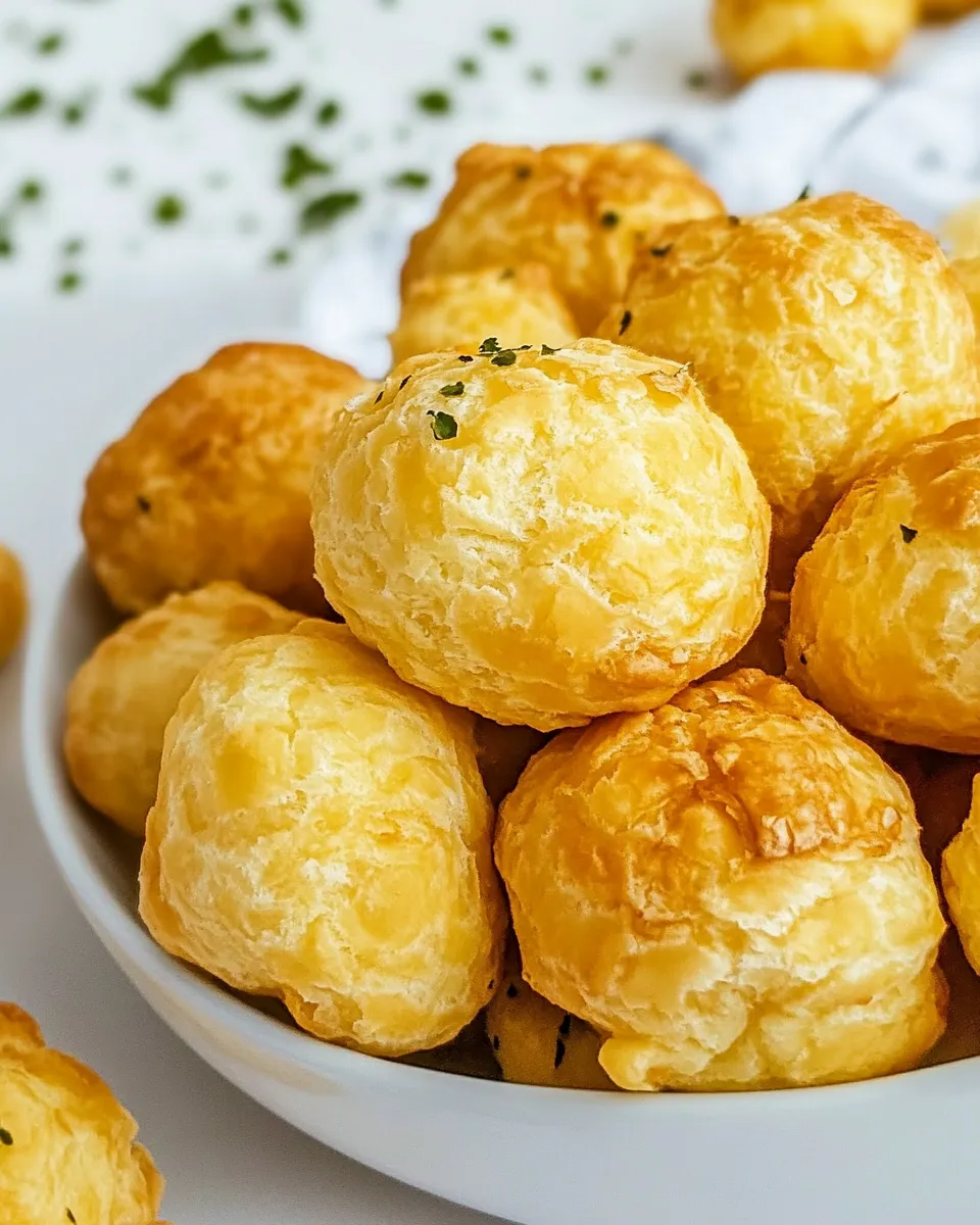 Classic Gougres (French Cheese Puffs) image