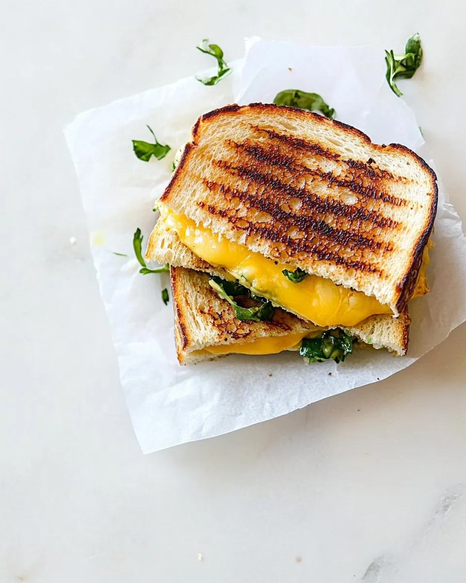 Easy Gourmet Grilled Cheese dish photo