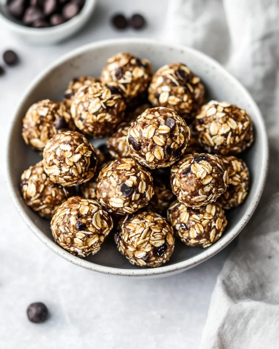 Delicious Granola Bites shot