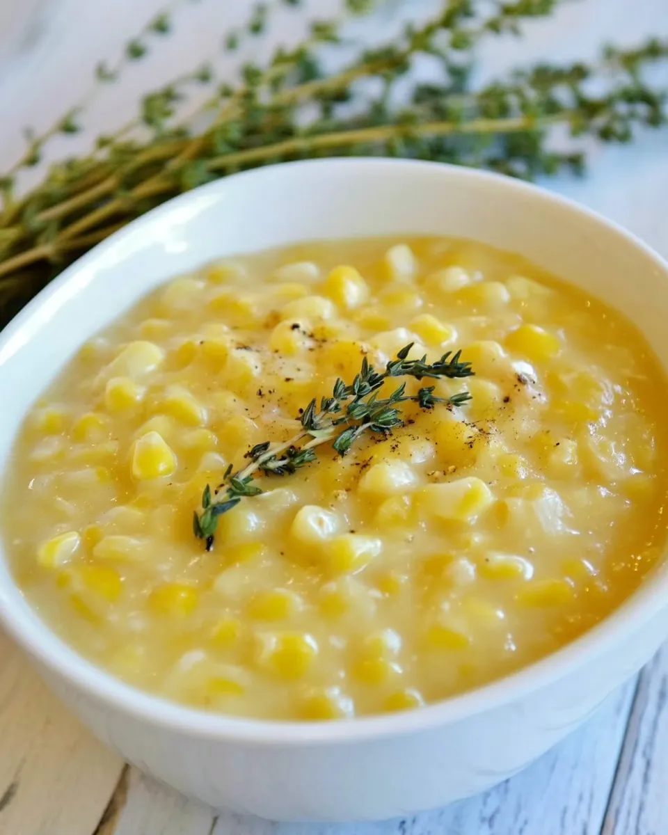 Savory HOW TO COOK CANNED CREAMED CORN shot