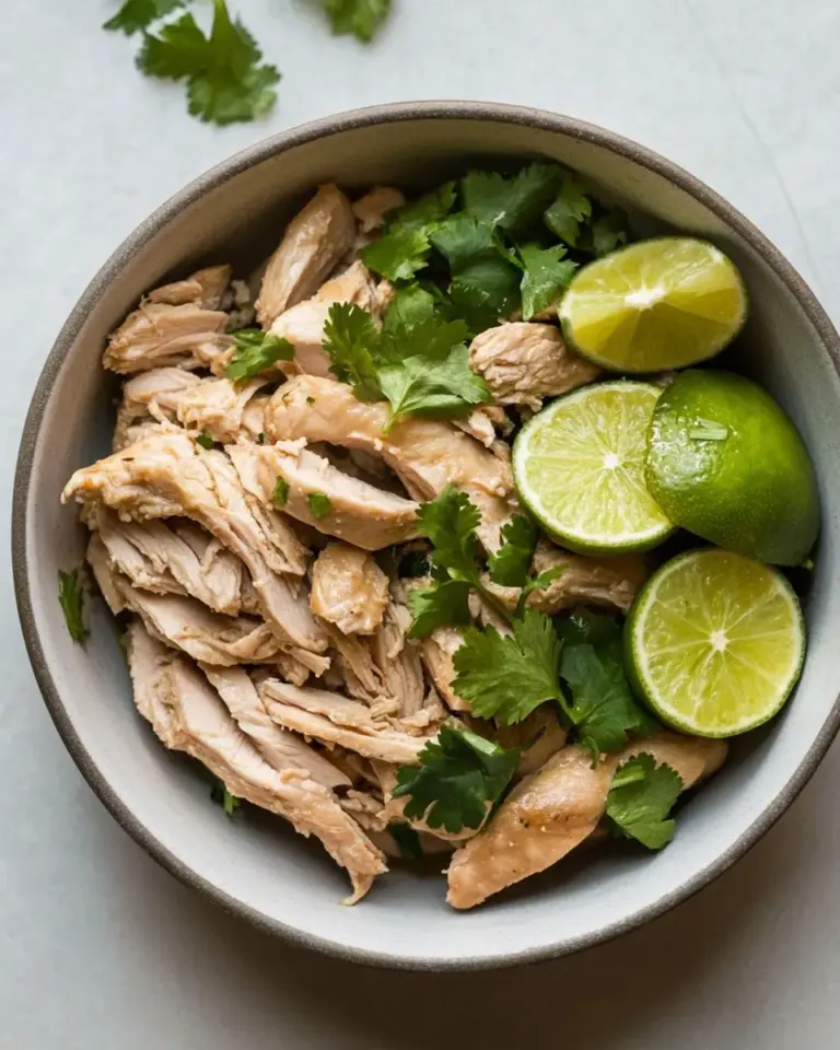 Easy Healthy Instant Pot Lime Chicken photo