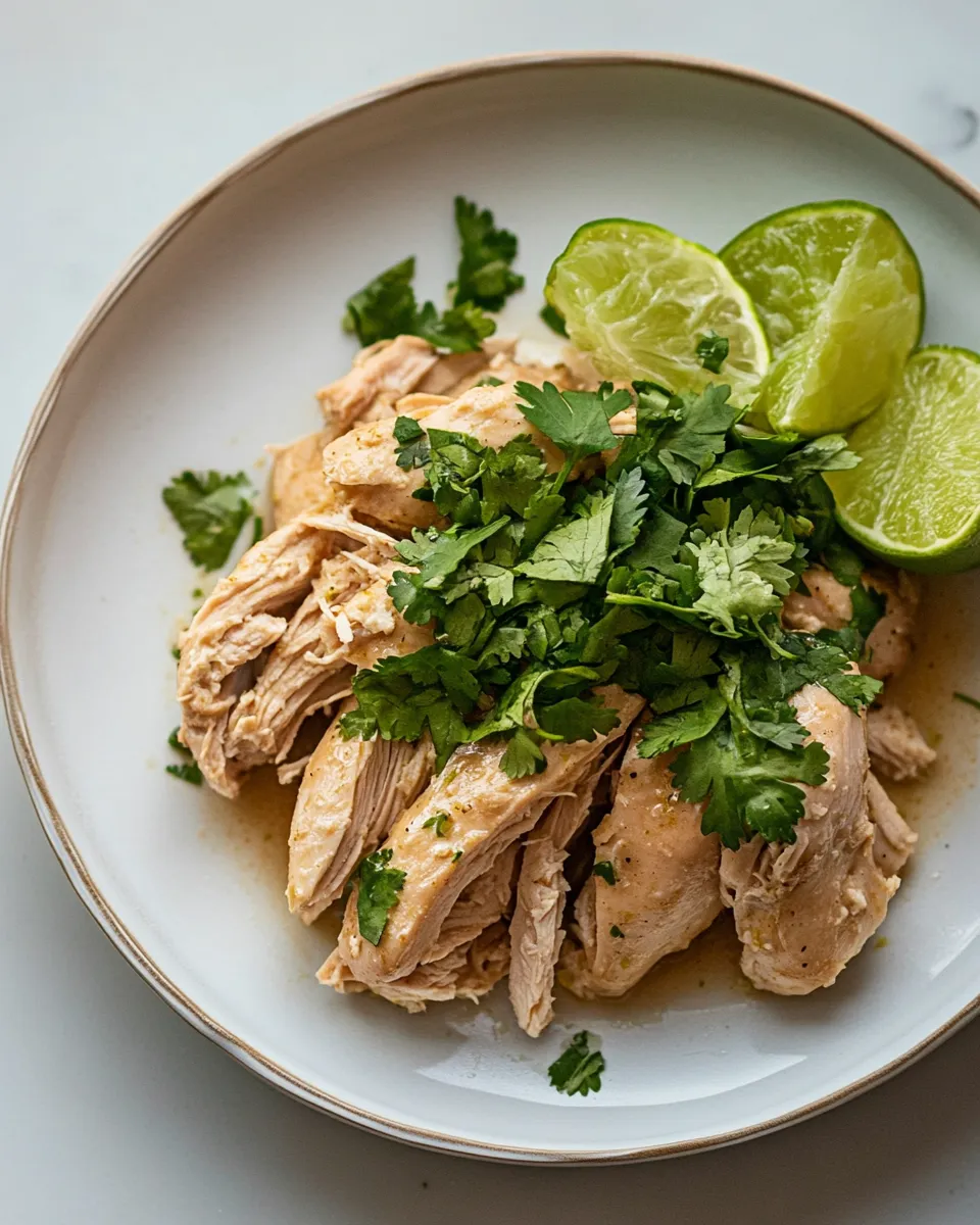 Delicious Healthy Instant Pot Lime Chicken image