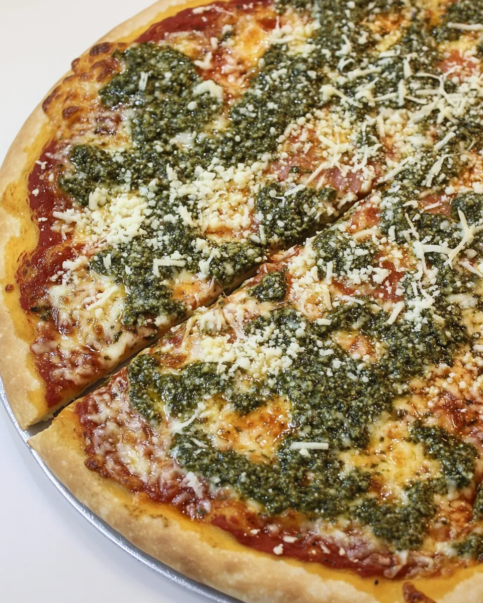 Classic Homemade Frozen Pizza image