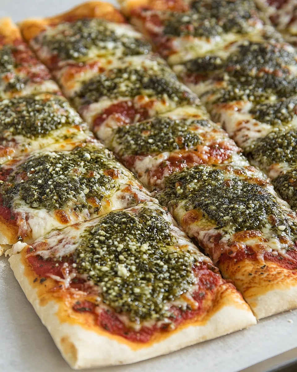 Easy Homemade Frozen Pizza shot