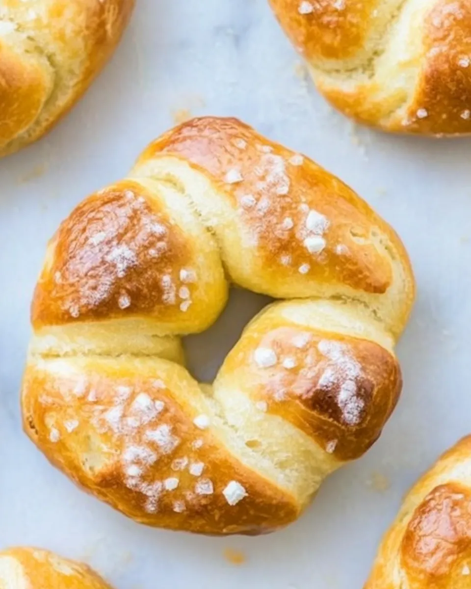 Quick Homemade Pretzels Without Yeast recipe photo