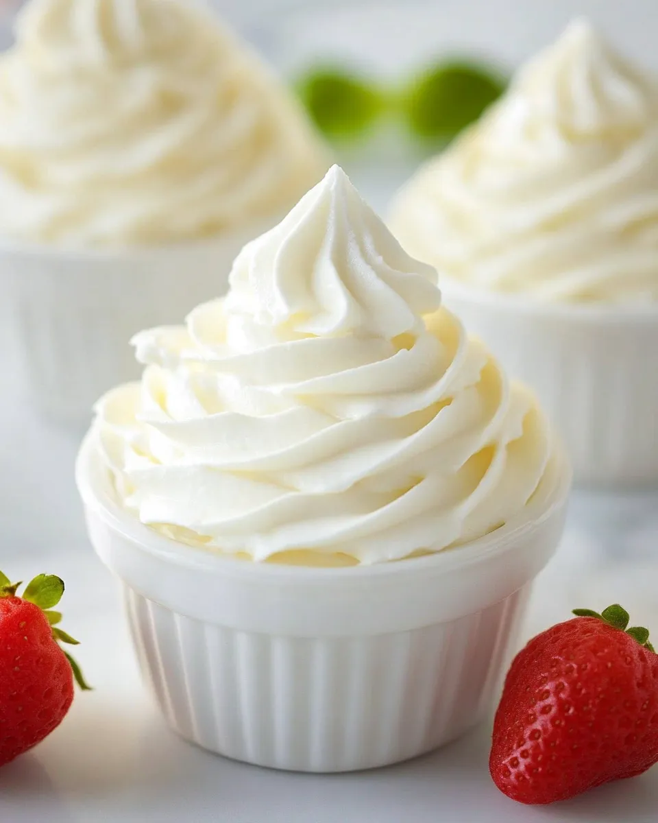 Classic Homemade Whipped Cream recipe photo