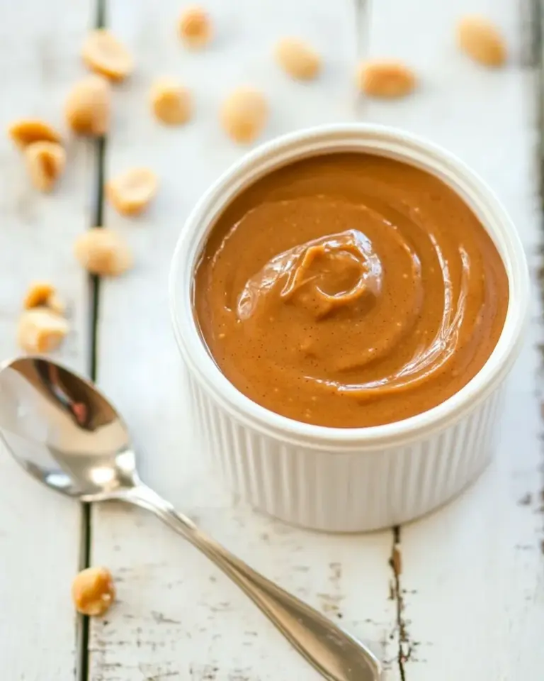 Homemade Honey Roasted Butterscotch White Chocolate Peanut Butter photo