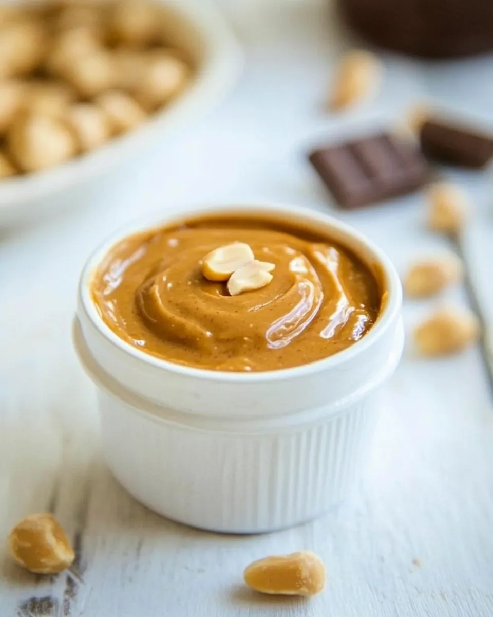 Tasty Honey Roasted Butterscotch White Chocolate Peanut Butter shot