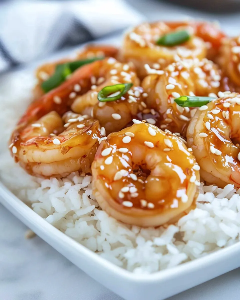 Easy Honey Sesame Shrimp recipe photo