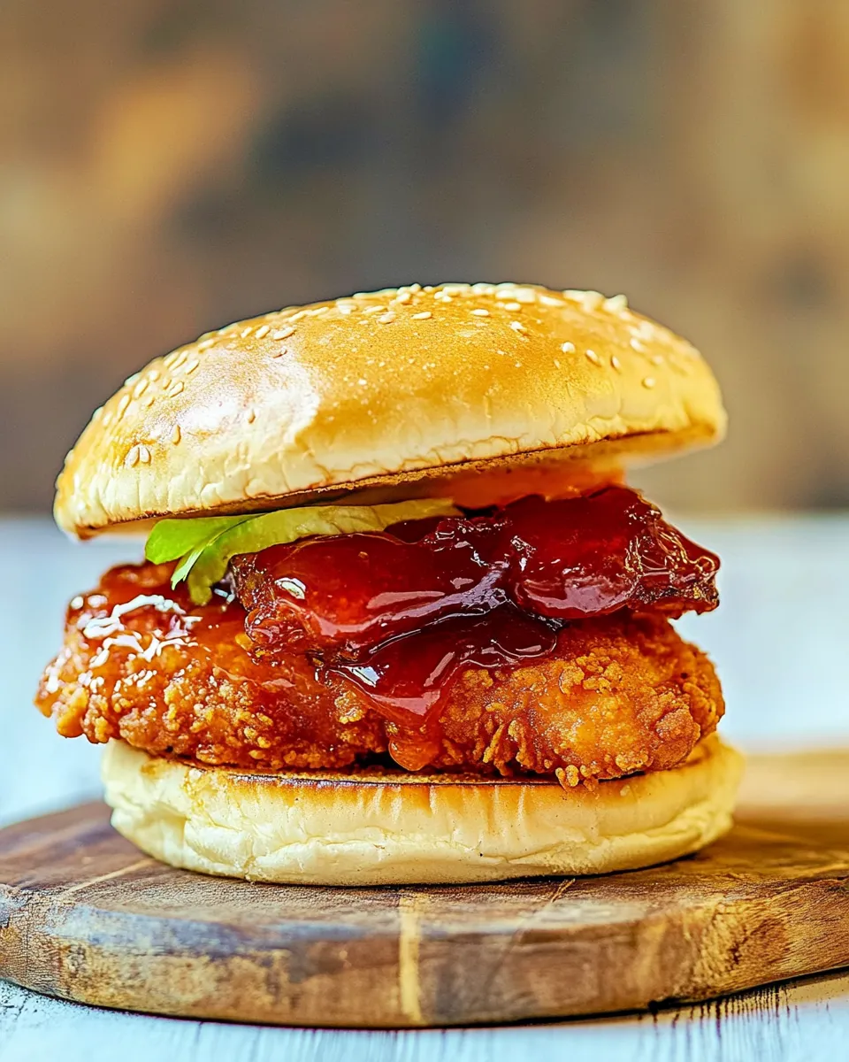 Classic Hot Honey Chicken Sandwich image