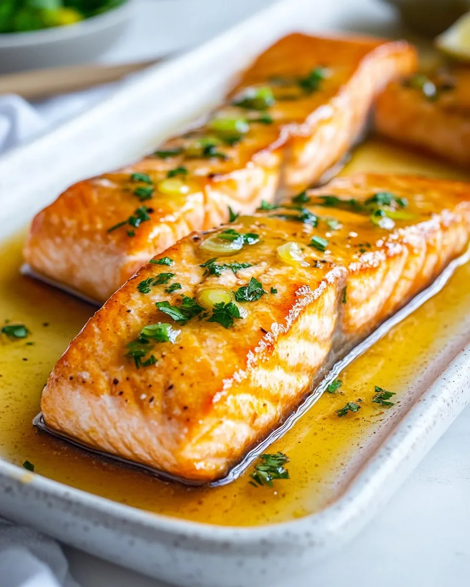 Savory Hot Honey Salmon recipe photo