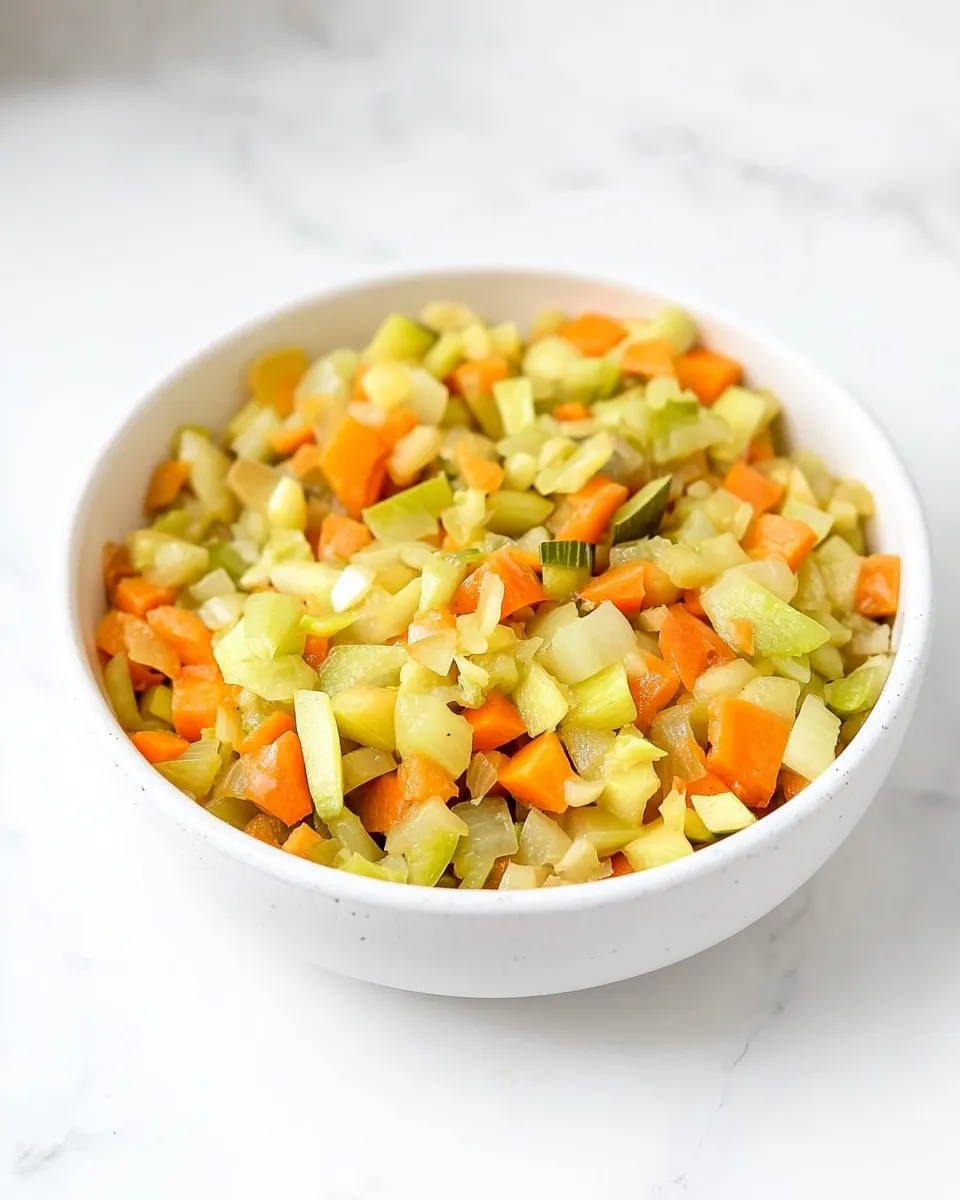 Easy How To Make Mirepoix photo