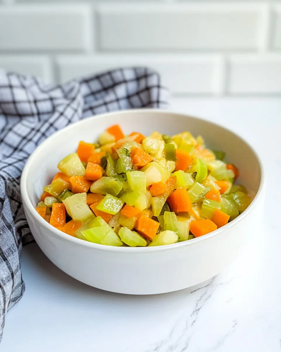 Delicious How To Make Mirepoix recipe photo