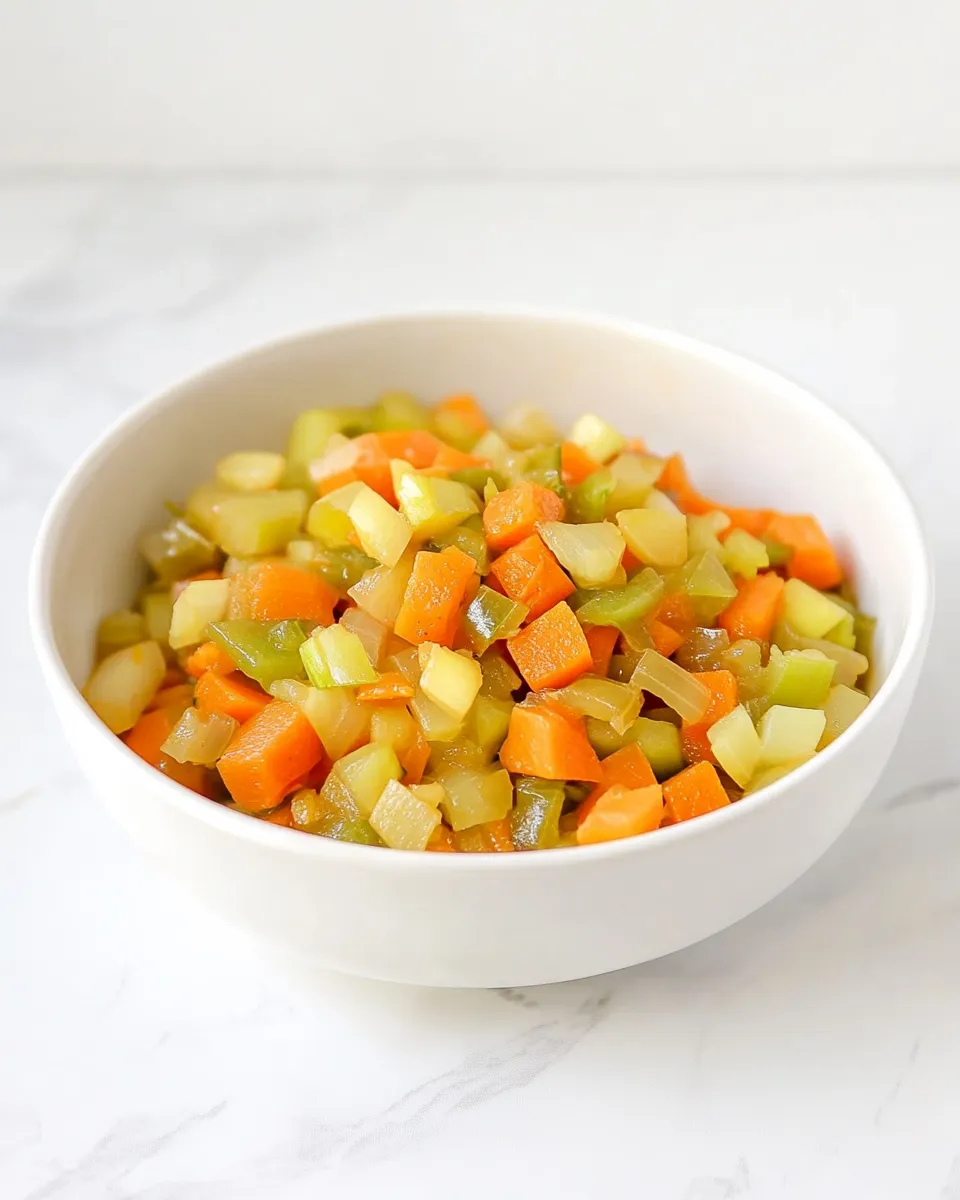 Quick How To Make Mirepoix shot