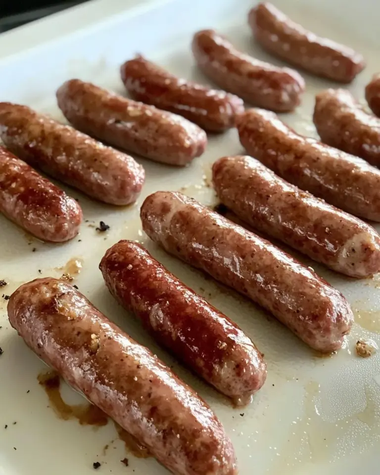 Easy How to Cook Breakfast Sausage Links in the Oven photo