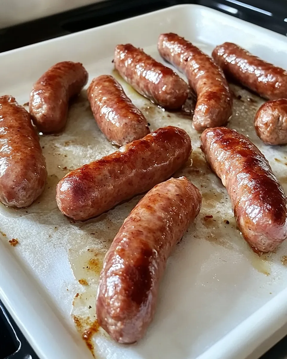 Delicious How to Cook Breakfast Sausage Links in the Oven image