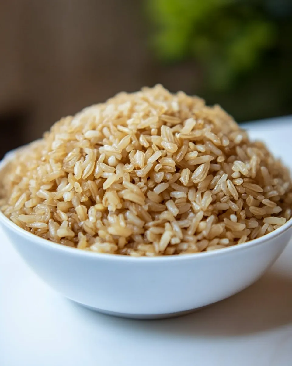 Delicious How to Cook Brown Rice in the Microwave recipe photo